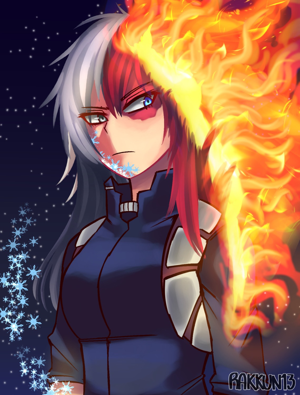 boku_no_hero_academia genderswap heterochromia shototodroki_ todoroki_shouto