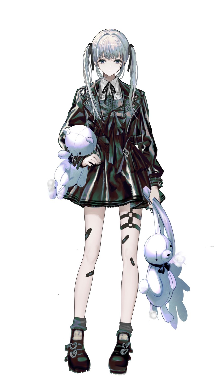 bandaid garter gothic_lolita hirose_(10011) lolita_fashion
