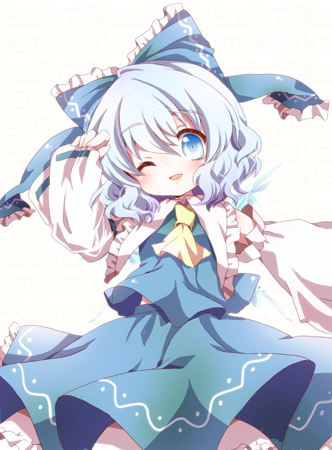 cirno kuromame_(8gou) touhou