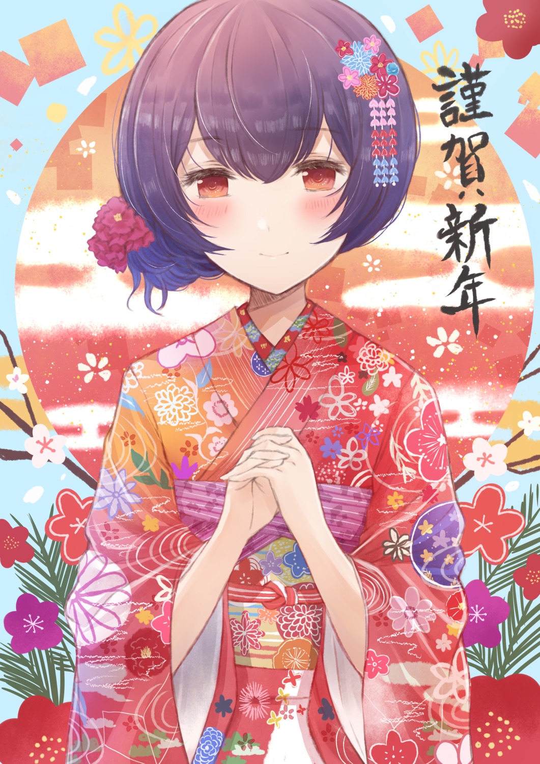 kimono morino_rinze namamake the_idolm@ster the_idolm@ster_shiny_colors
