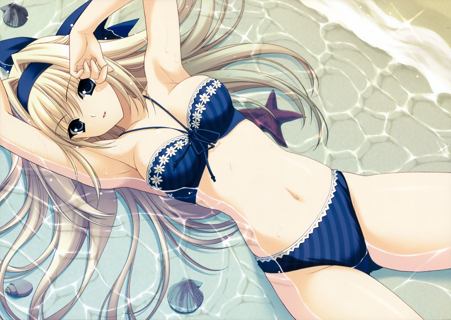 bikini cleavage kanou_seia stellar_theater suzuhira_hiro swimsuits