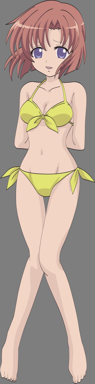 bikini higurashi_no_naku_koro_ni ryuuguu_rena swimsuits transparent_png vector_trace