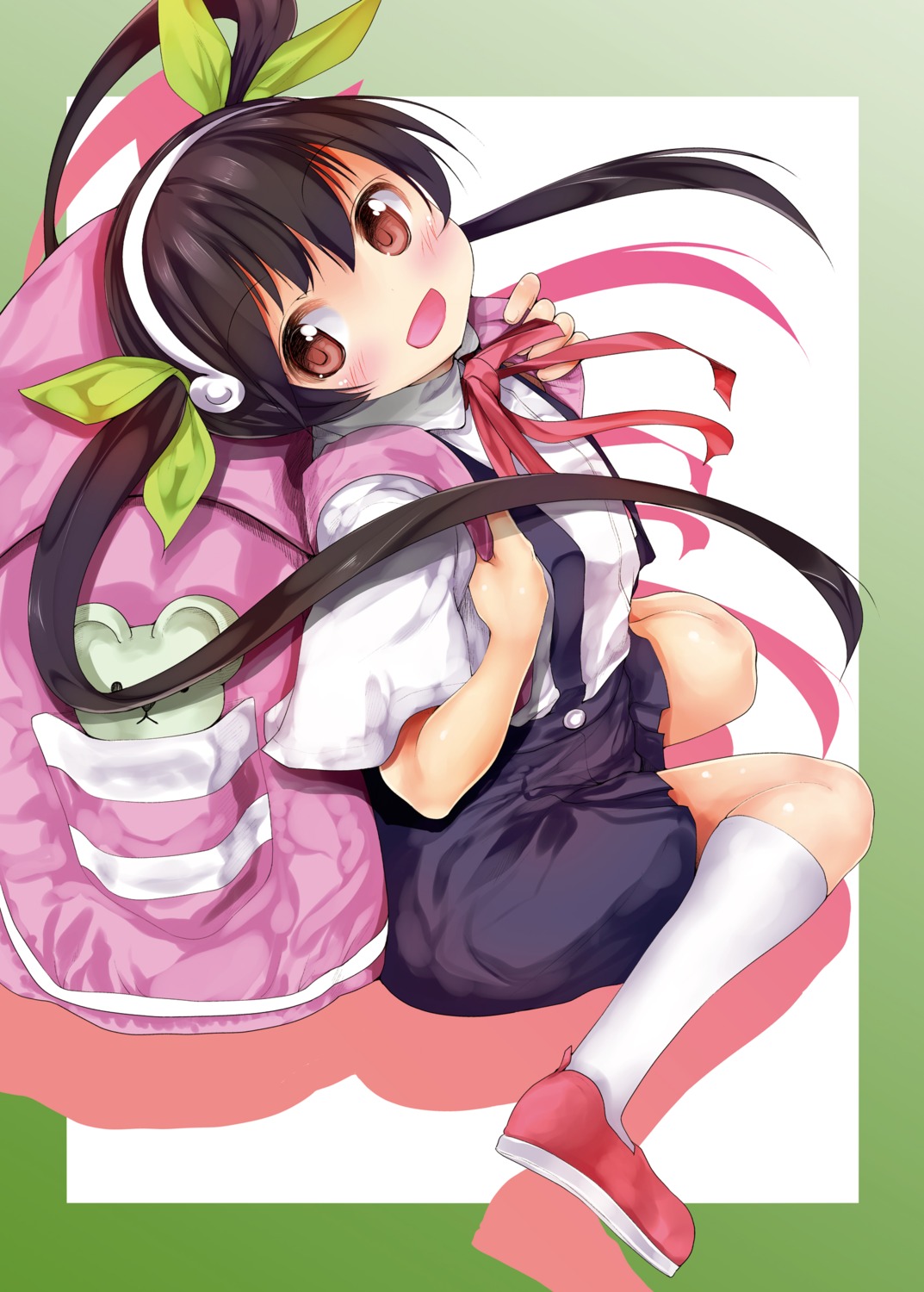 awa_(rosemarygarden) bakemonogatari hachikuji_mayoi monogatari_(series)