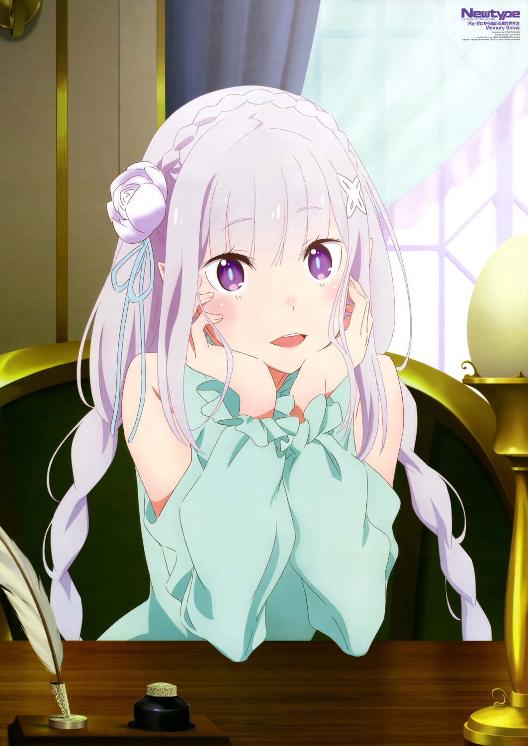 Get Wallpaper Re Zero Kara Hajimeru Isekai Seikatsu Memory Snow Yande Re For Free