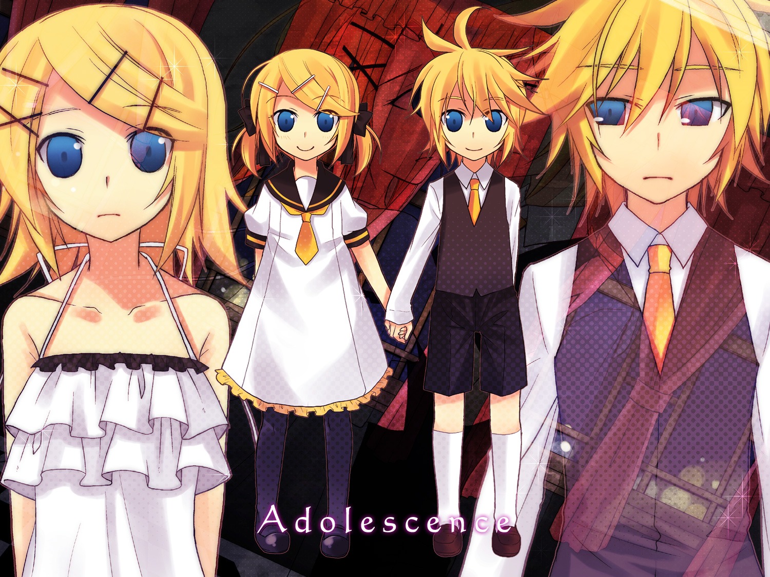 kagamine_len kagamine_rin tamura_hiro vocaloid