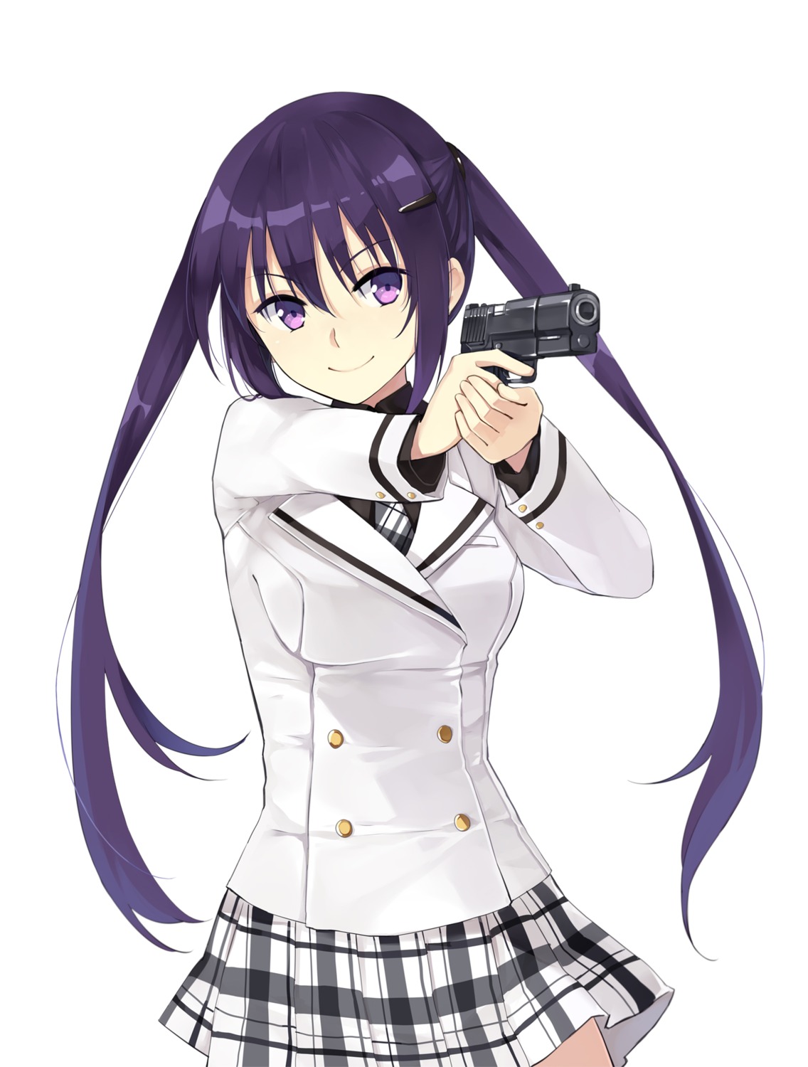 gochuumon_wa_usagi_desu_ka? gun hao_(patinnko) seifuku tedeza_rize