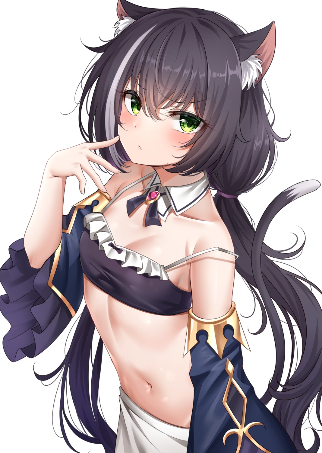 animal_ears bra cleavage karyl_(princess_connect) princess_connect princess_connect!_re:dive sunhyun tail