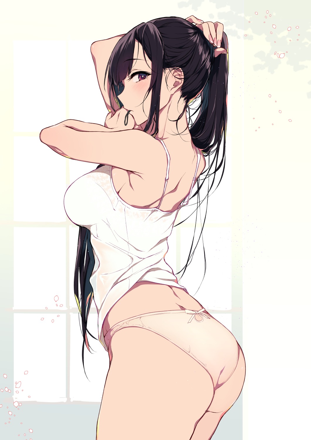 ane_naru_mono ass chiyo lingerie pantsu pochi_(pochi-goya) pochigoya see_through