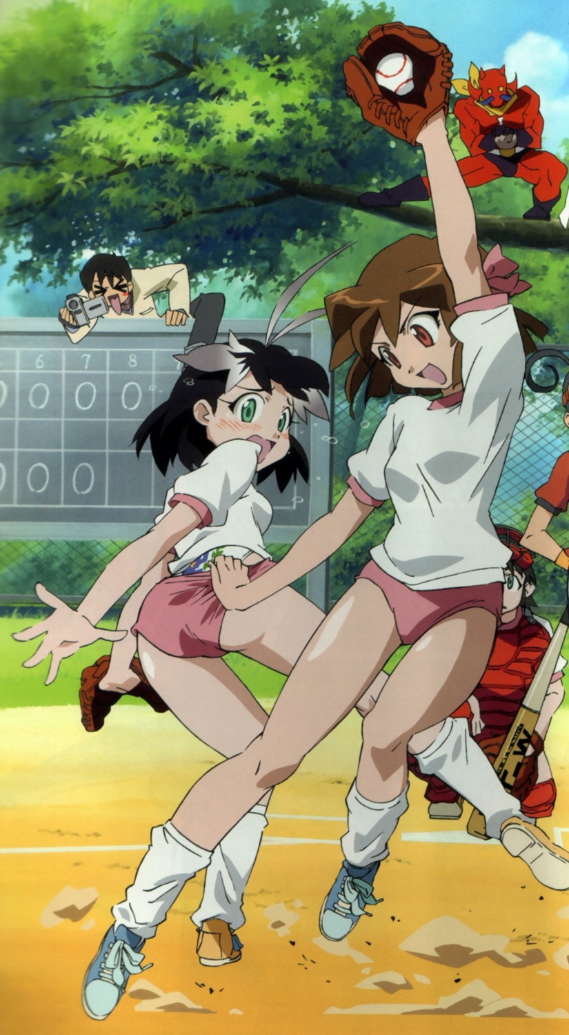 arcade_gamer_fubuki ass buruma gym_uniform kokubunji_hanako morioka_hideyuki pantsu sakuragasaki_fubuki sanpeita undressing