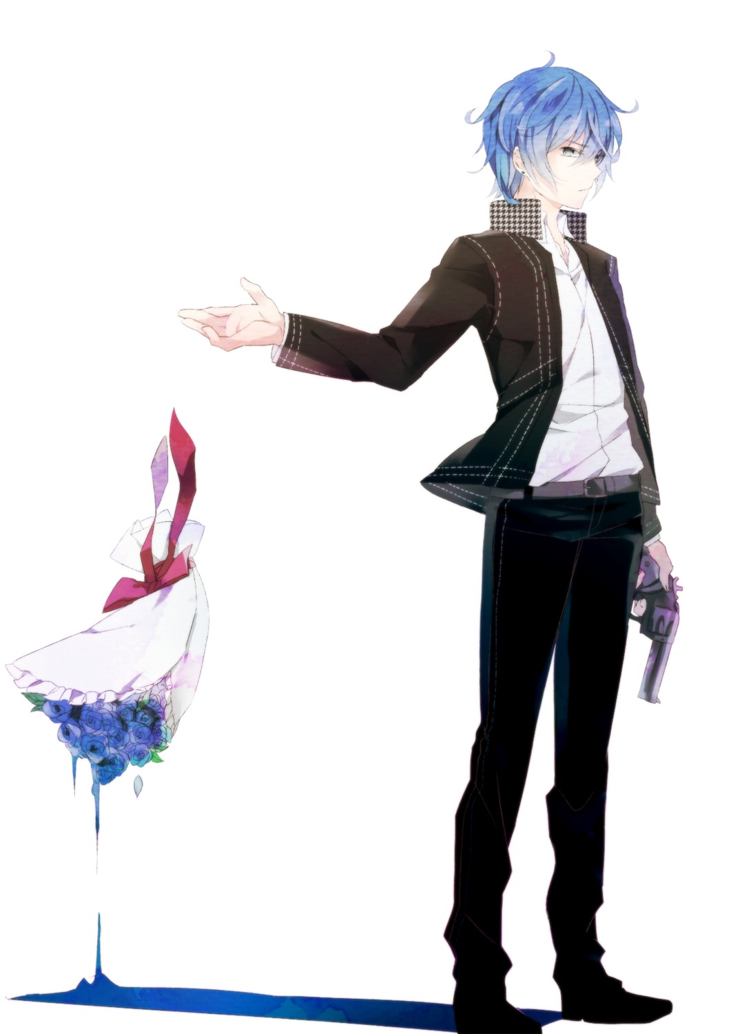 gun megaten persona persona_4 reverse_trap shirogane_naoto yayata