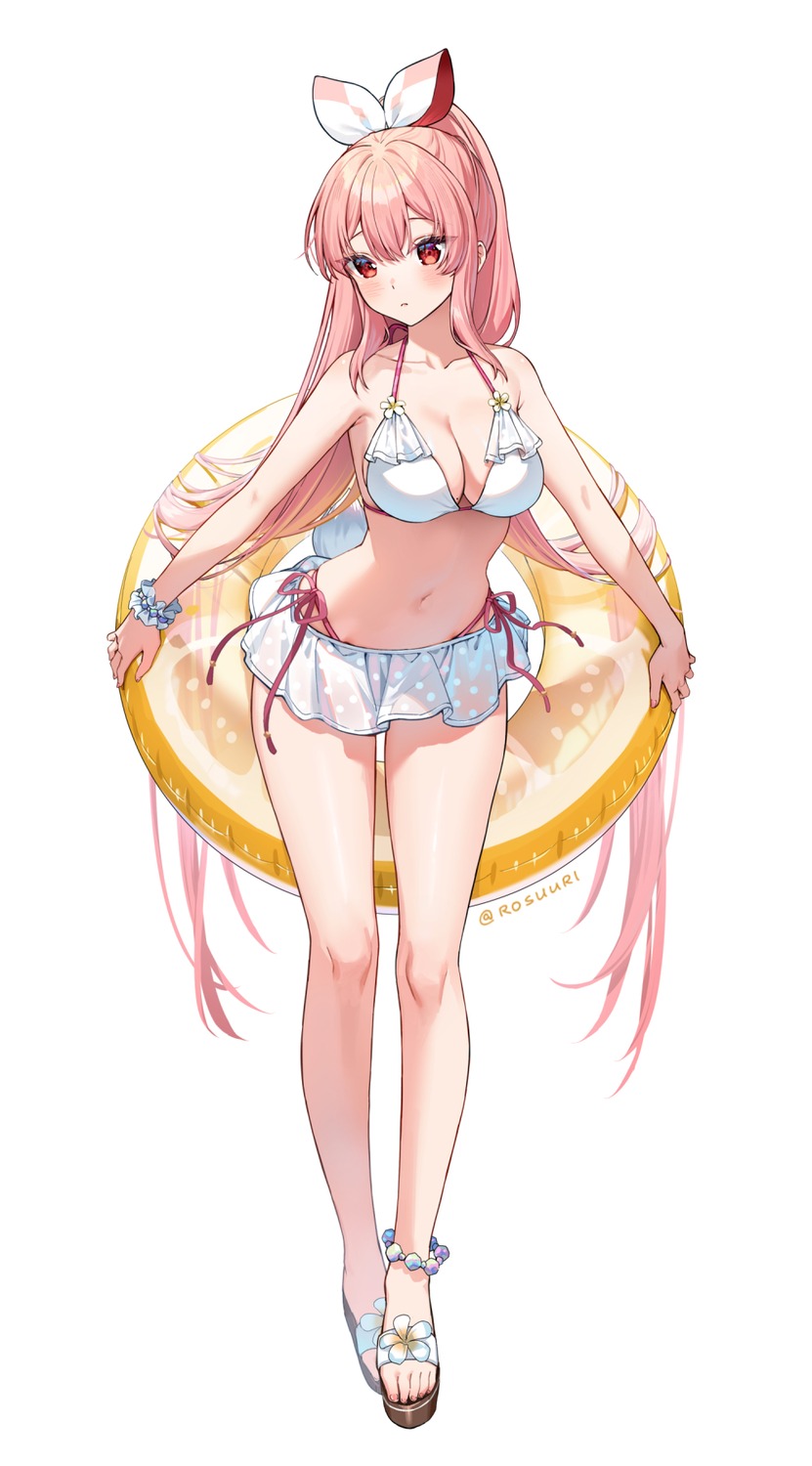 atelier_live bikini rosuuri rosuuri_(vtuber) see_through swimsuits