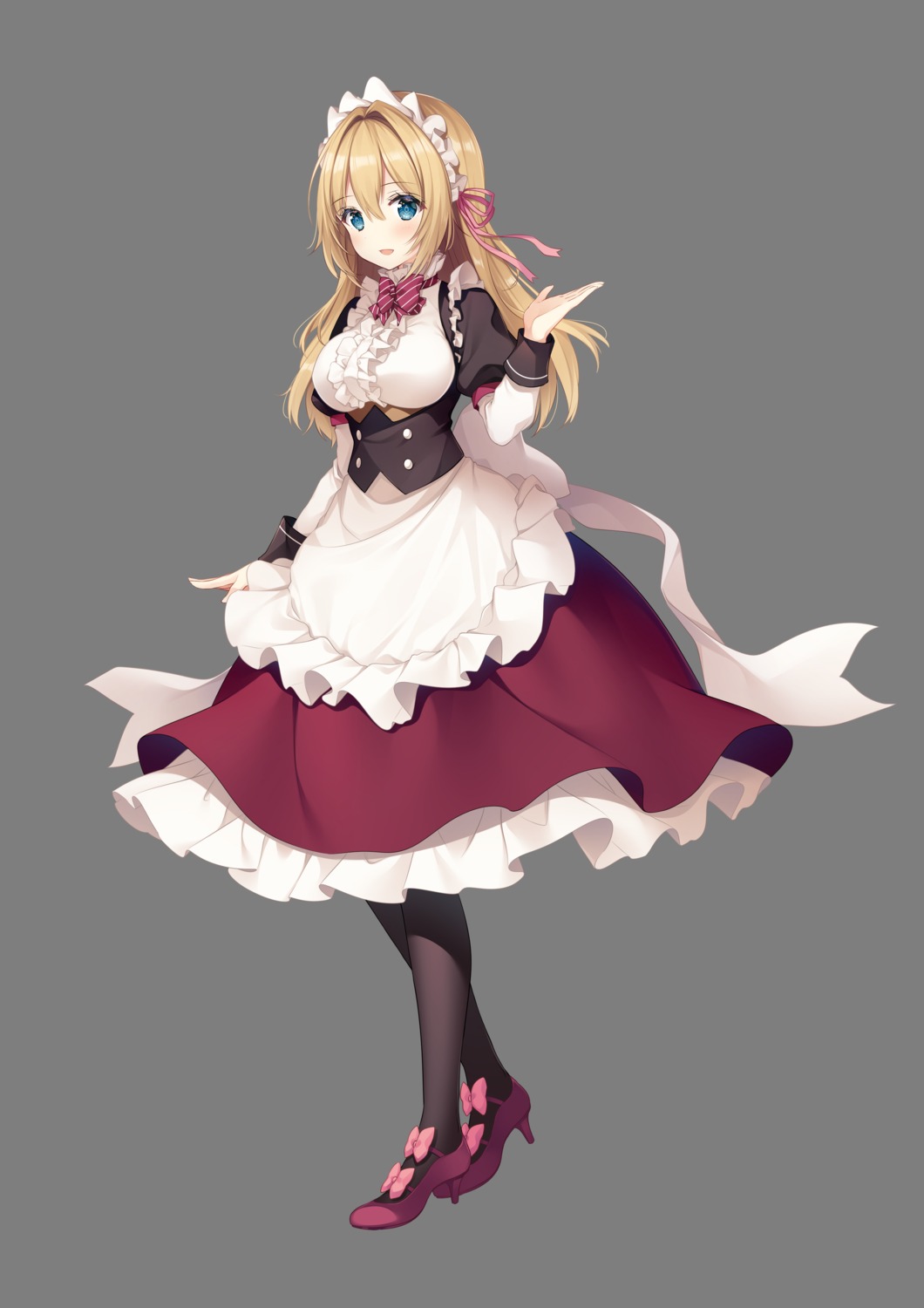 heels maid makulove naruse_yuuka necomi transparent_png