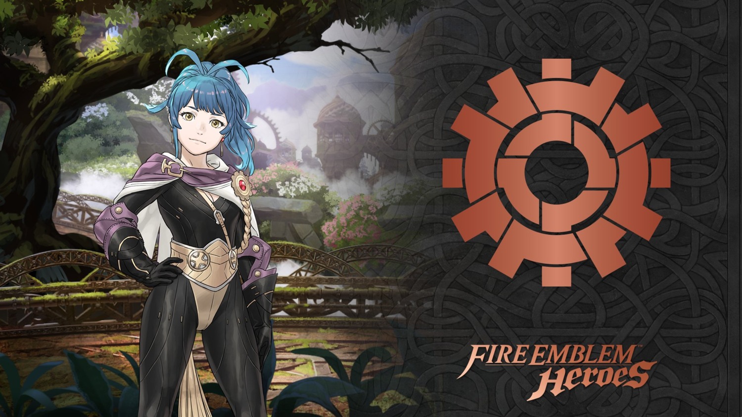 armor cleavage fire_emblem fire_emblem_heroes kozaki_yuusuke nintendo reginn wallpaper