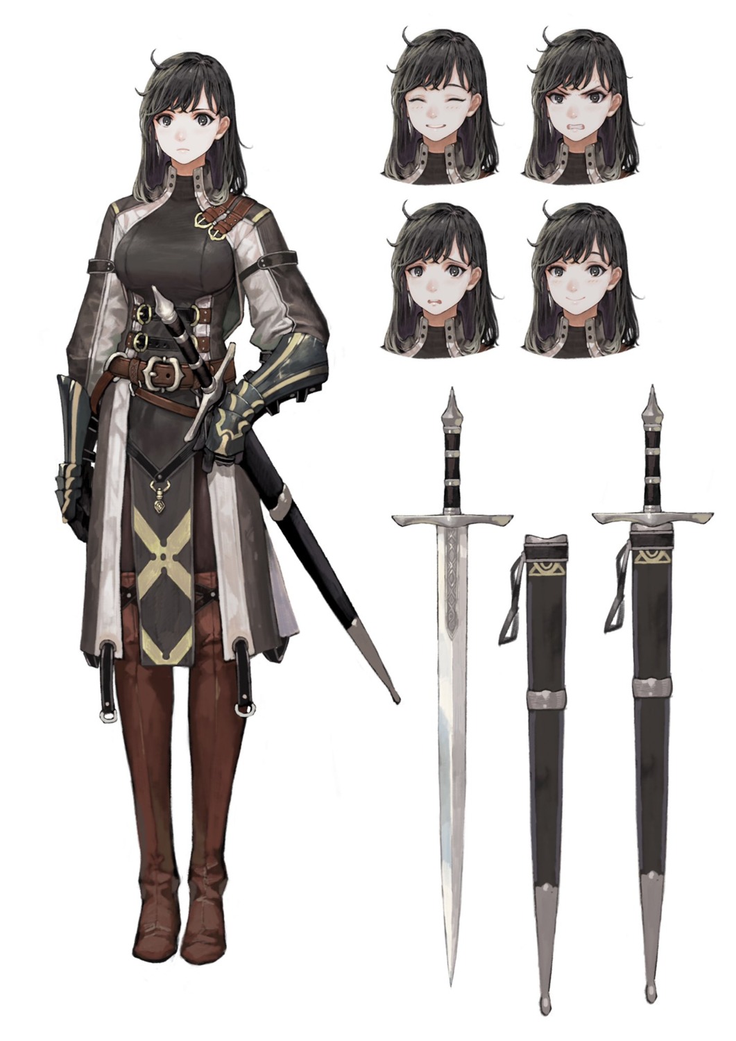 armor character_design expression jun_(seojh1029) sword