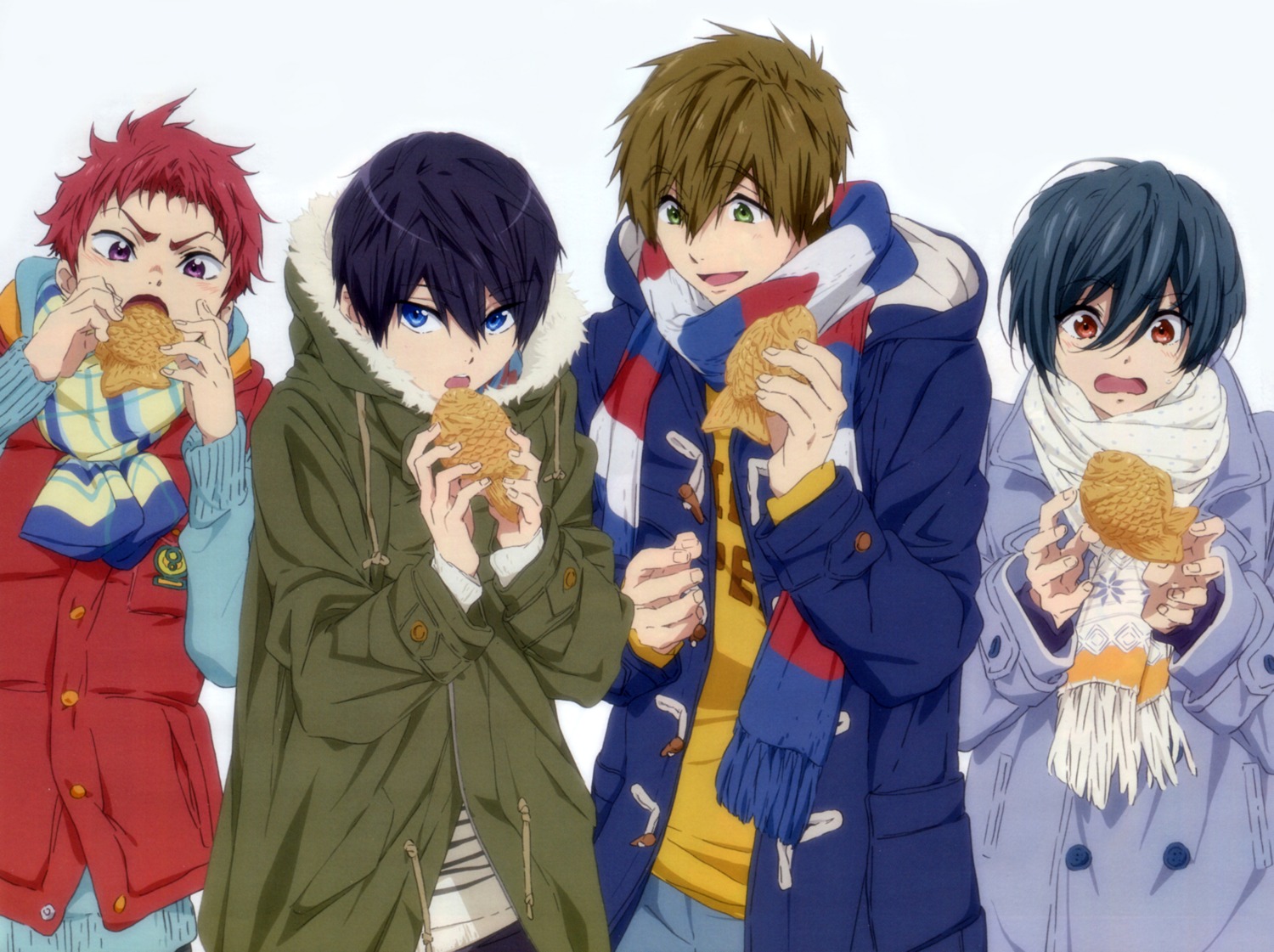 free! high_speed! kirishima_ikuya male nanase_haruka nishiya_futoshi shiina_asahi tachibana_makoto