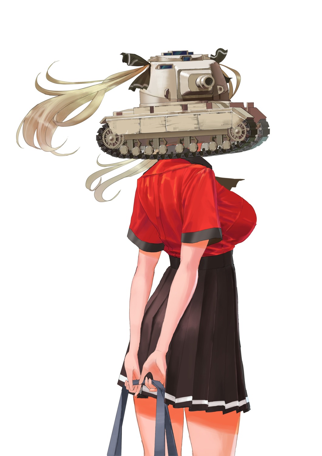 furukawa_hetzer seifuku world_of_tanks_blitz