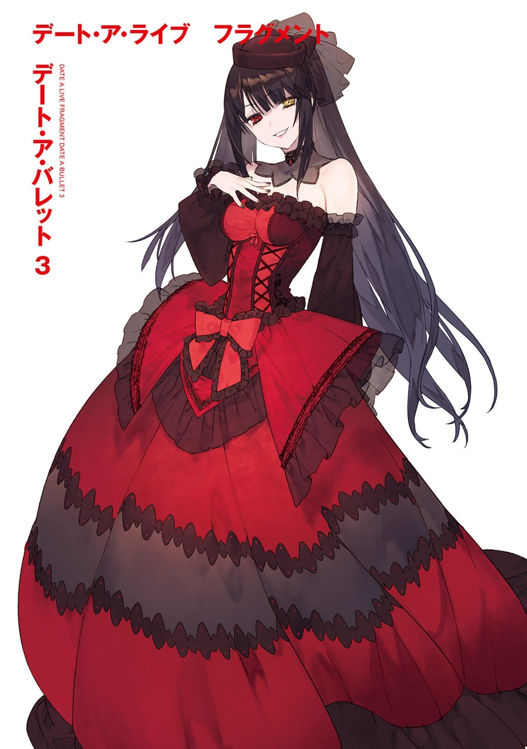 date_a_bullet date_a_live dress gothic_lolita heterochromia lolita_fashion noco tokisaki_kurumi