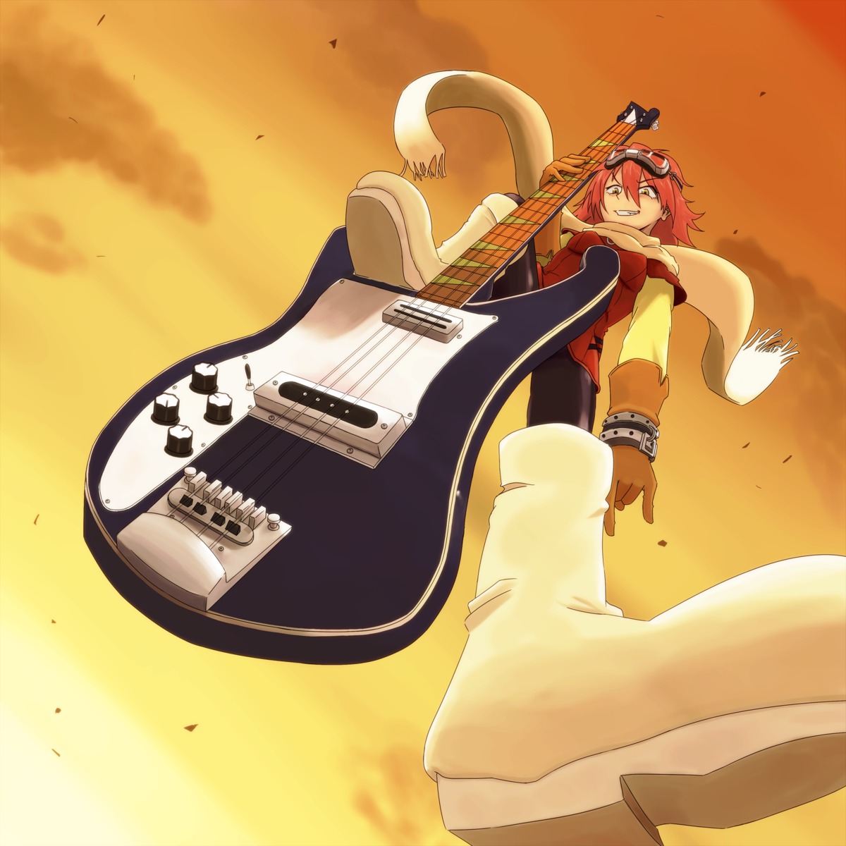 flcl guitar haruhara_haruko tagme