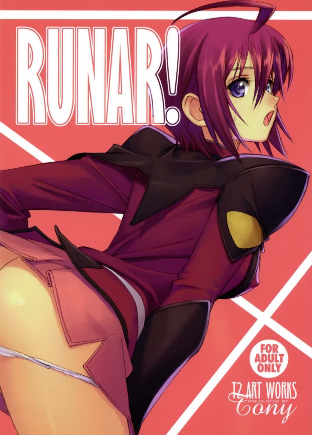 gundam gundam_seed gundam_seed_destiny lunamaria_hawke panty_pull t2_art_works tony_taka uniform