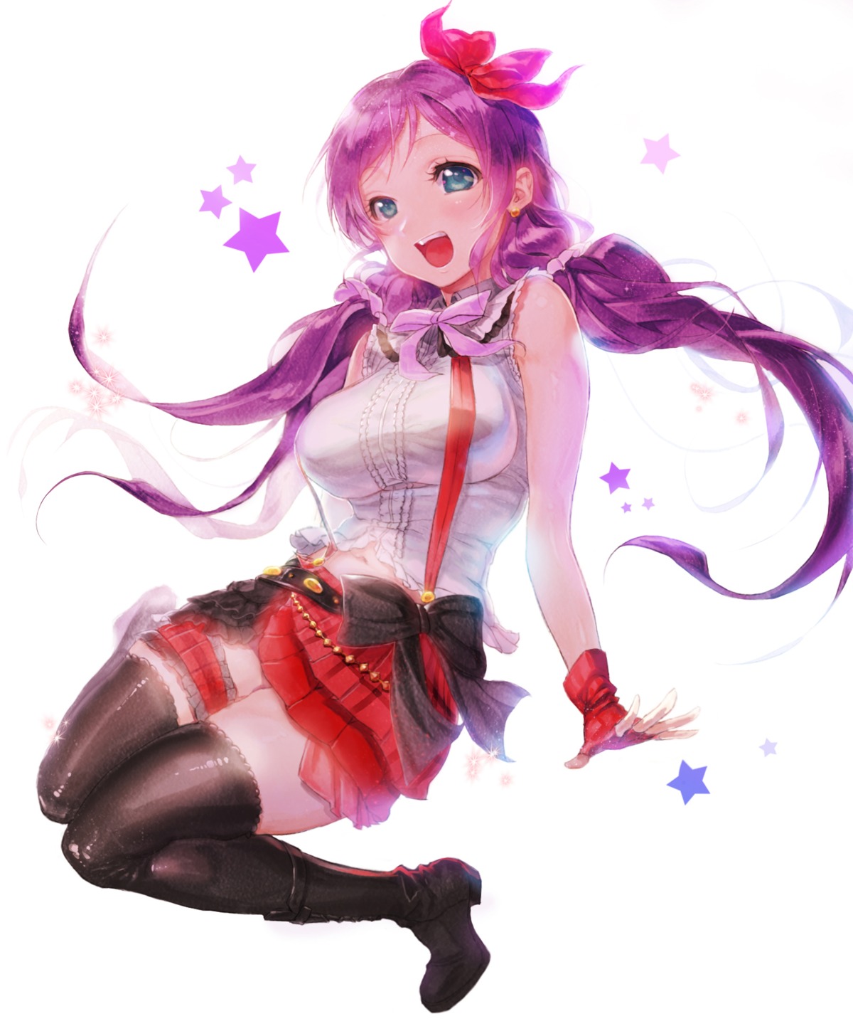 garter linebj love_live! thighhighs toujou_nozomi