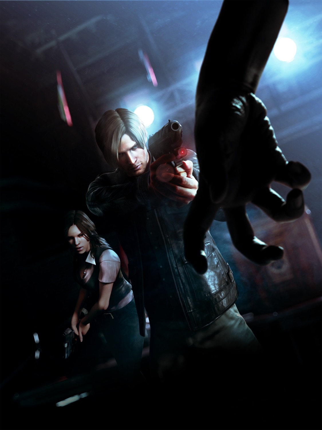 capcom gun helena_harper leon_s._kennedy resident_evil resident_evil_6