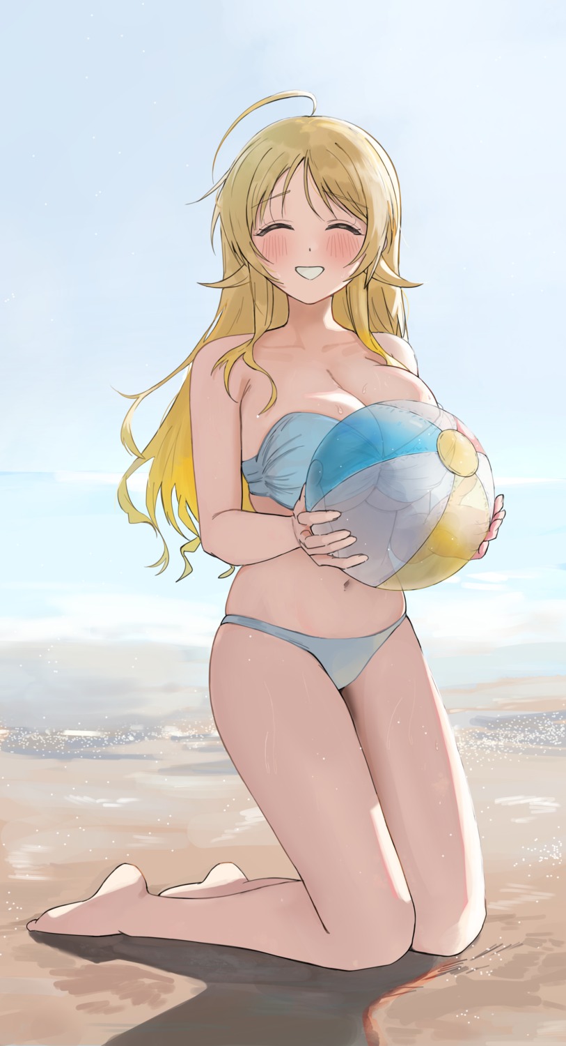 bikini hachimiya_meguru pdal_(pdalhhh) swimsuits the_idolm@ster the_idolm@ster_shiny_colors wet