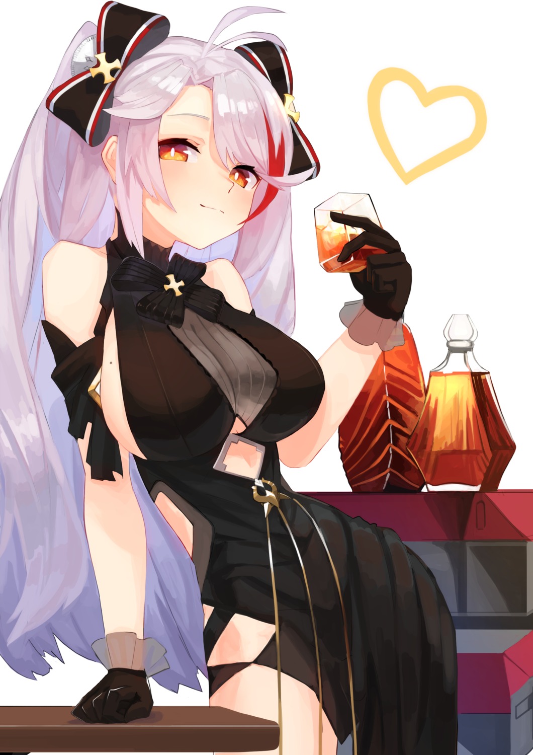 ao_(1234painter) azur_lane dress prinz_eugen_(azur_lane)