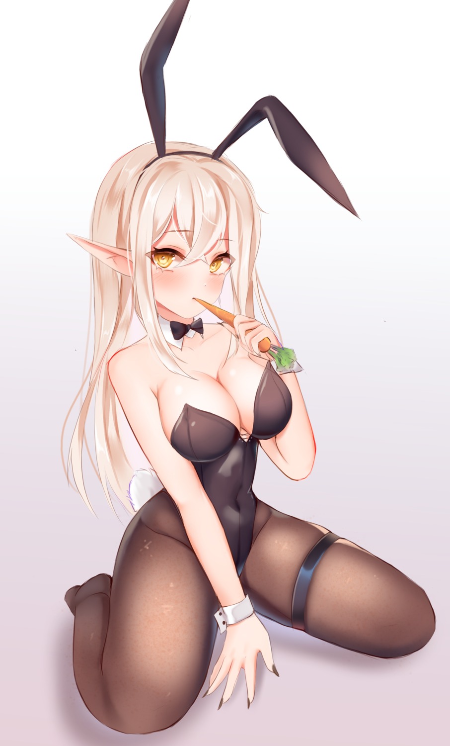 animal_ears bunny_ears bunny_girl garter pantyhose pointy_ears rinko tail