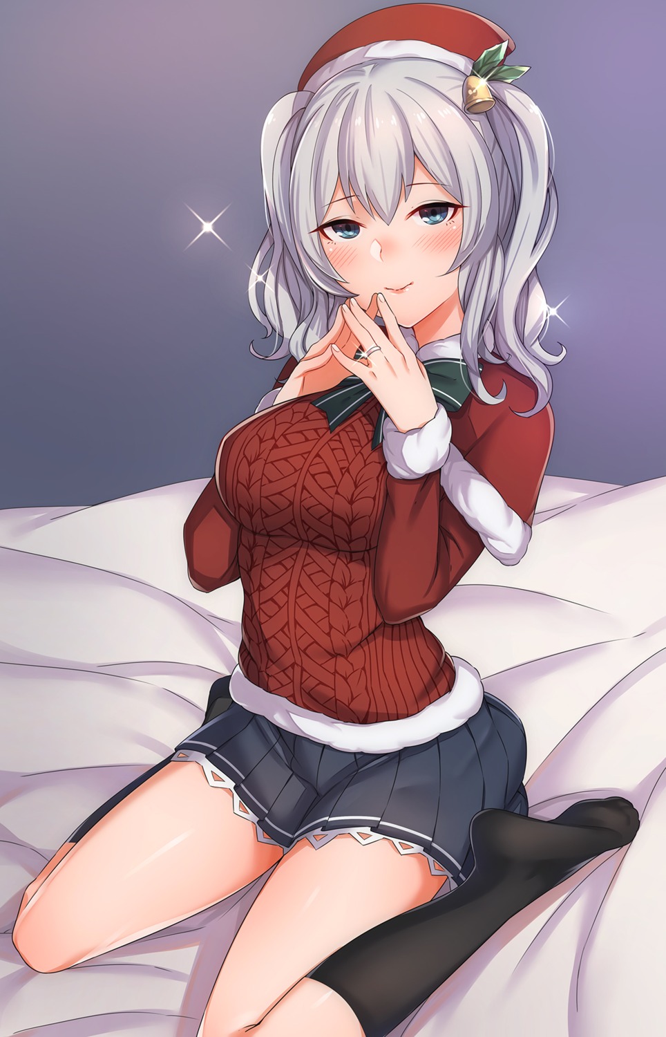 christmas kantai_collection kashima_(kancolle) kyuuso_inukami