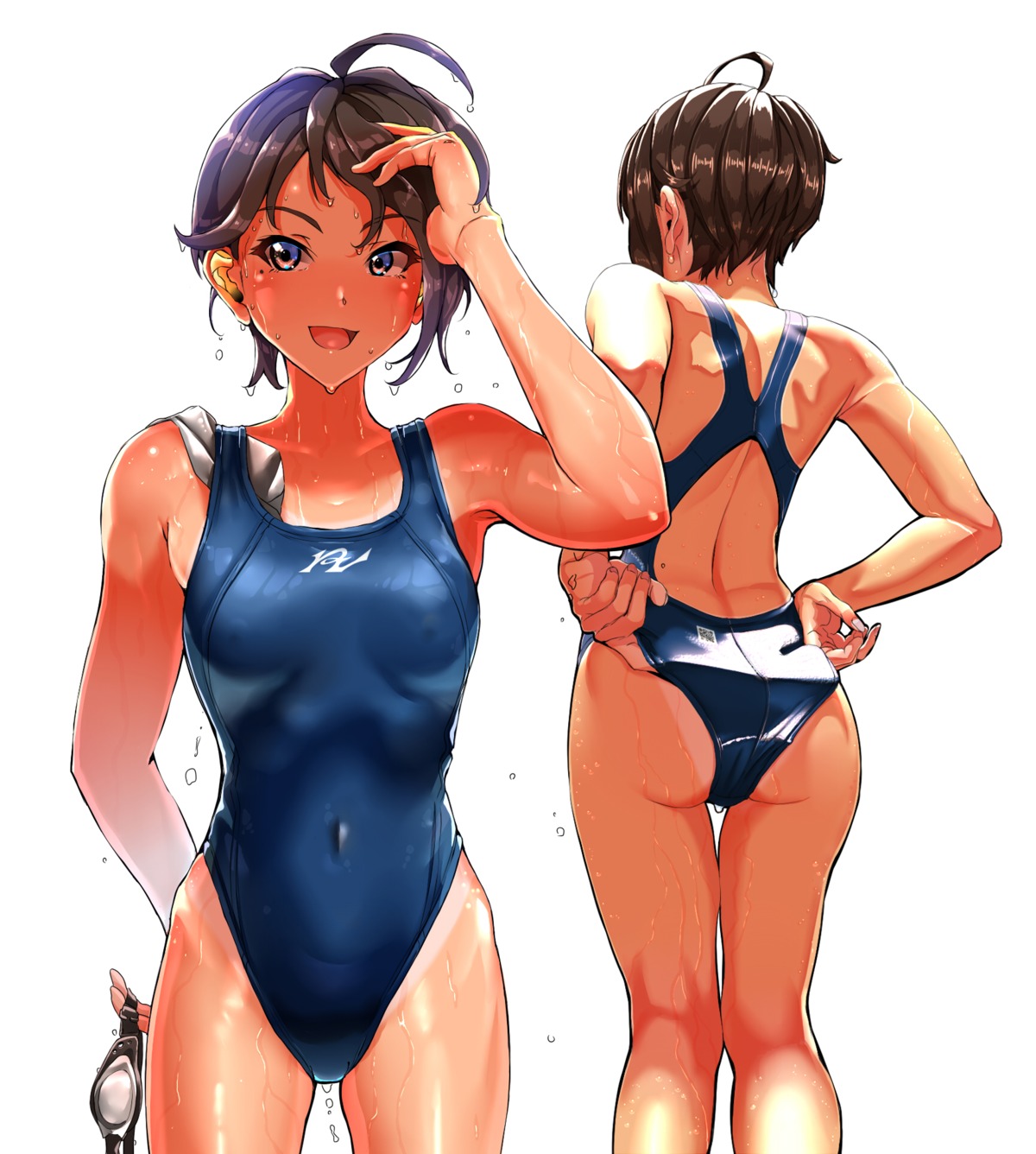 ass kilesha swimsuits tan_lines