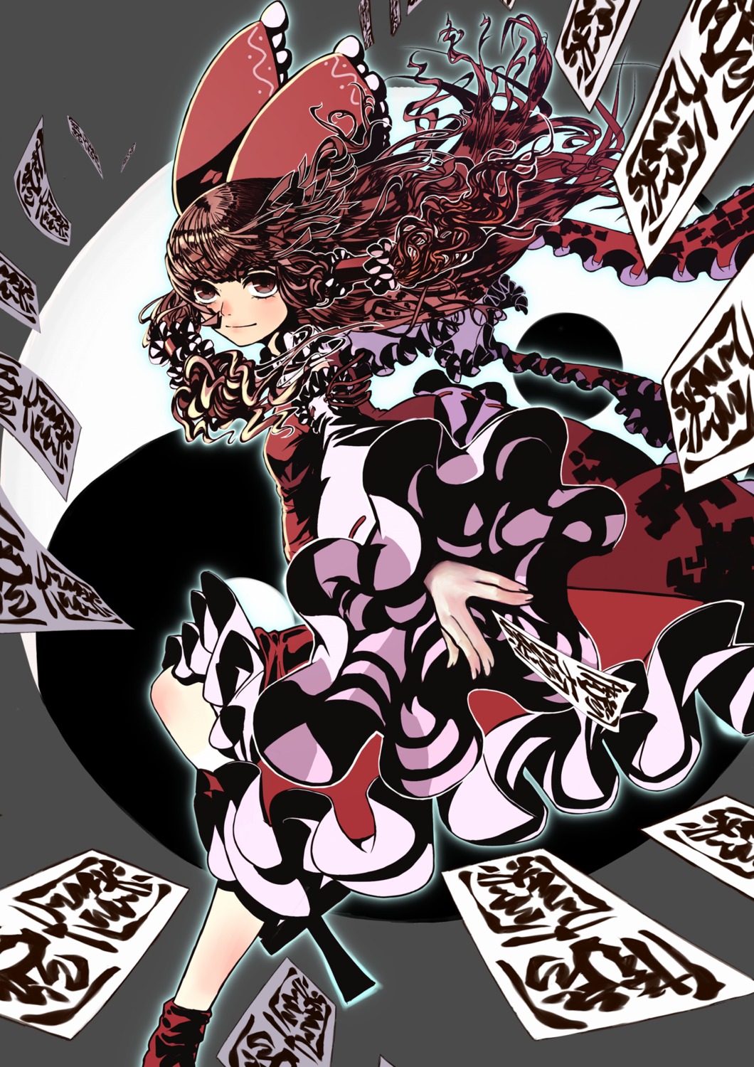 hakurei_reimu kansousamehada miko touhou