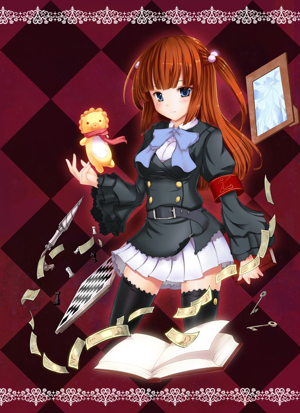 miyukirei thighhighs umineko_no_naku_koro_ni ushiromiya_ange