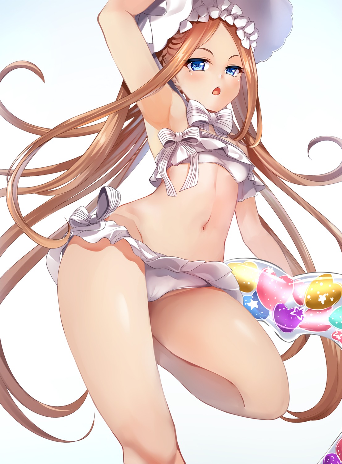 abigail_williams_(fate) bikini cameltoe fate/grand_order hinata_sora loli swimsuits