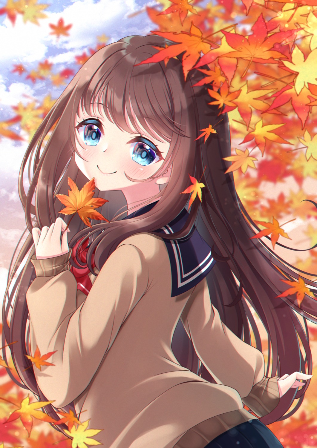 mirai_(happy-floral) seifuku sweater