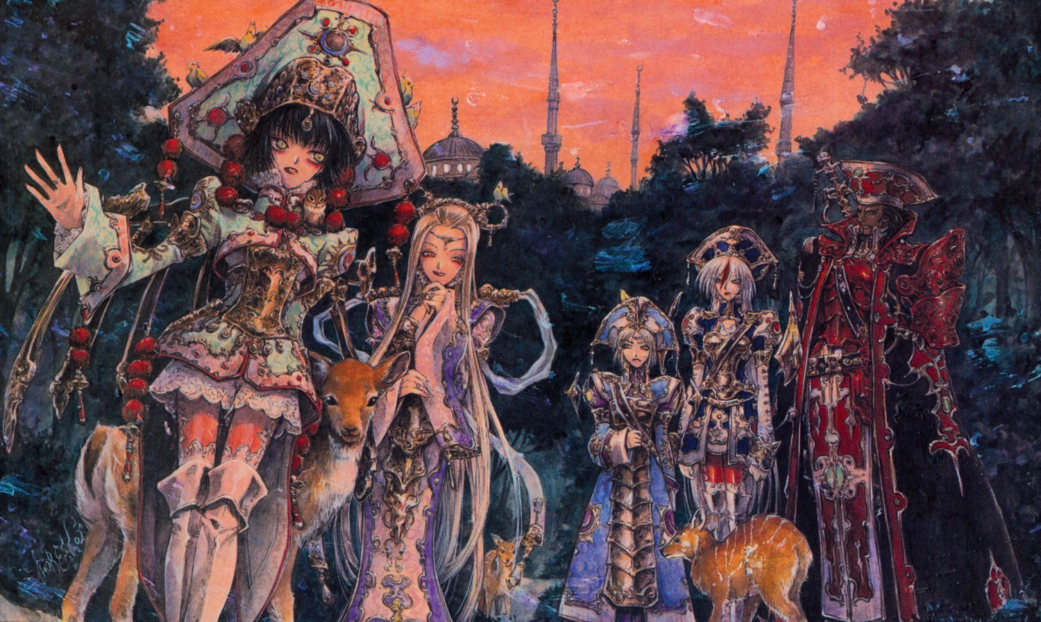 armor astharoshe_asran dress pantyhose seth_nightroad thighhighs thores_shibamoto trinity_blood