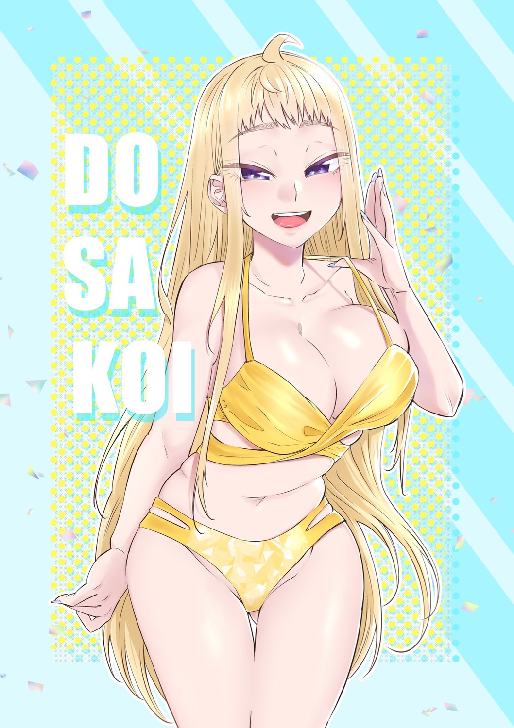 bikini dosanko_gal_wa_namara_menkoi fuyuki_minami ikada_kai swimsuits
