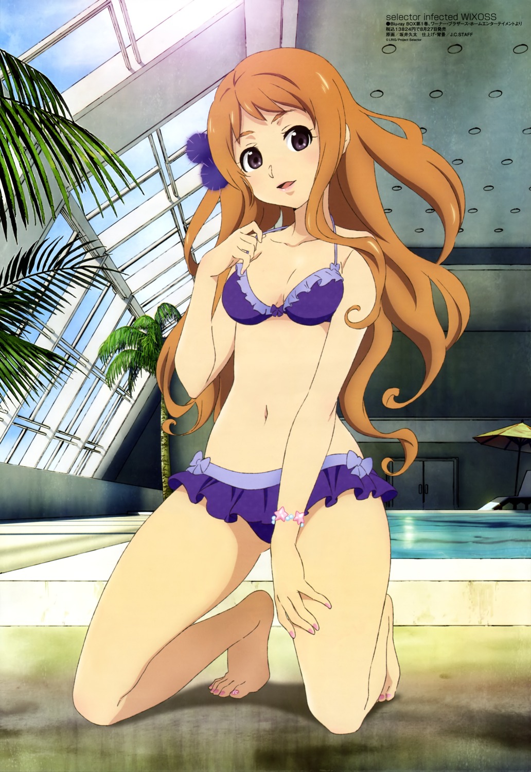 aoi_akira bikini sakai_kyuuta selector_infected_wixoss swimsuits