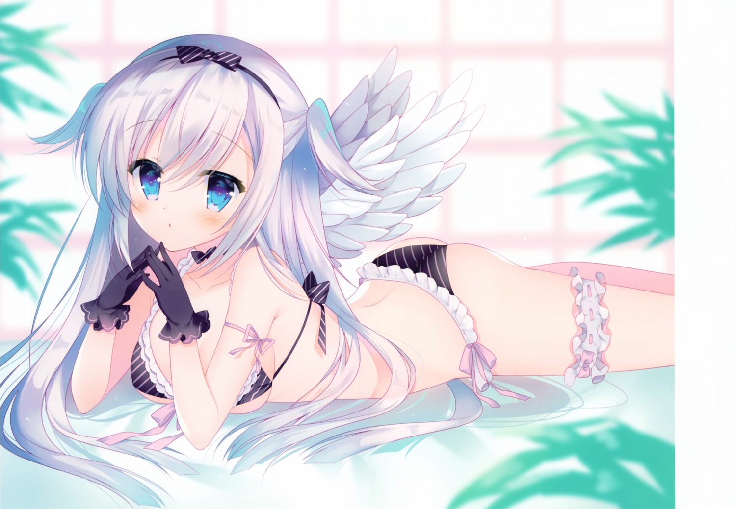 bikini garter sumii swimsuits wings