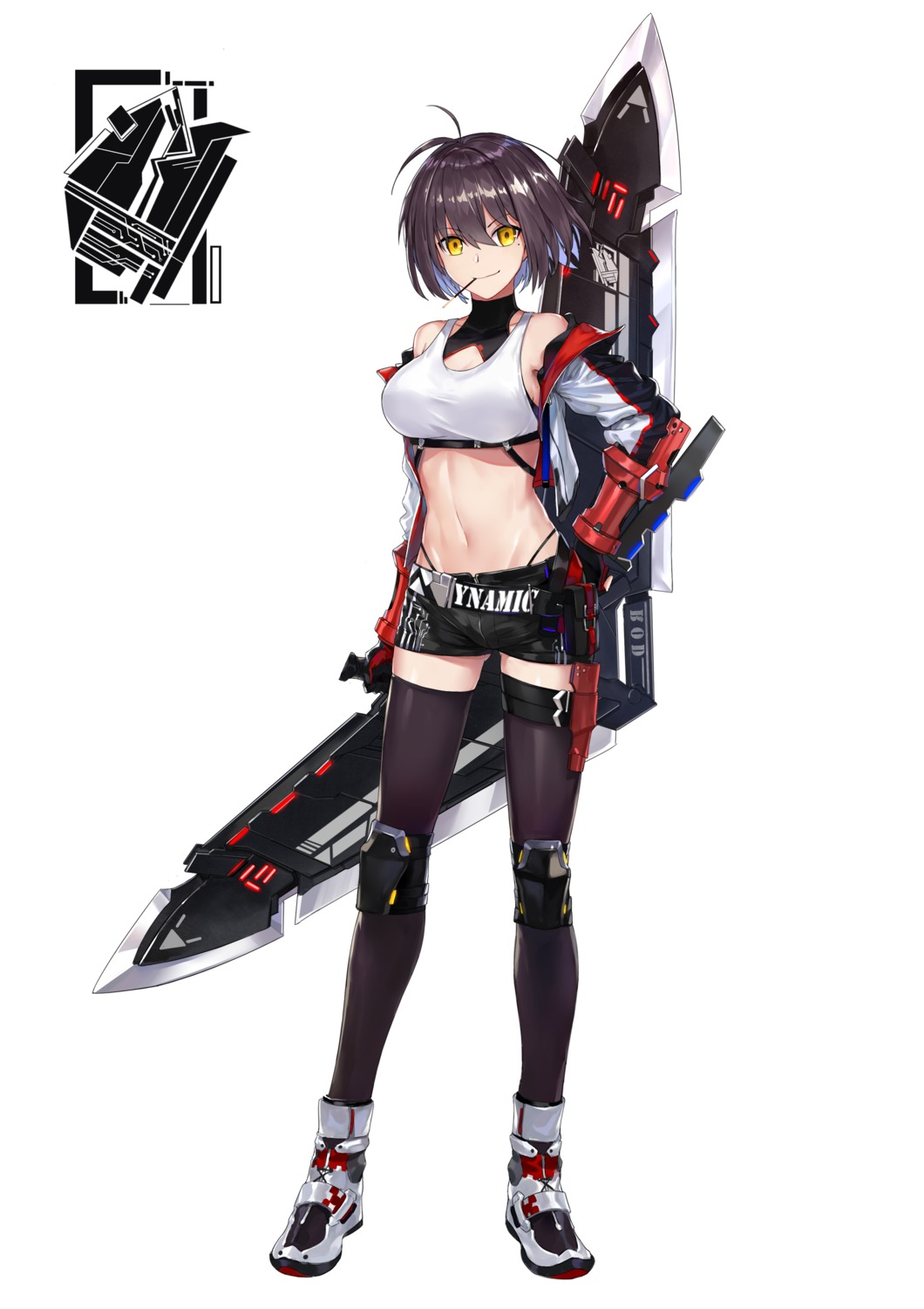 thighhighs weapon xiaozilongjiang