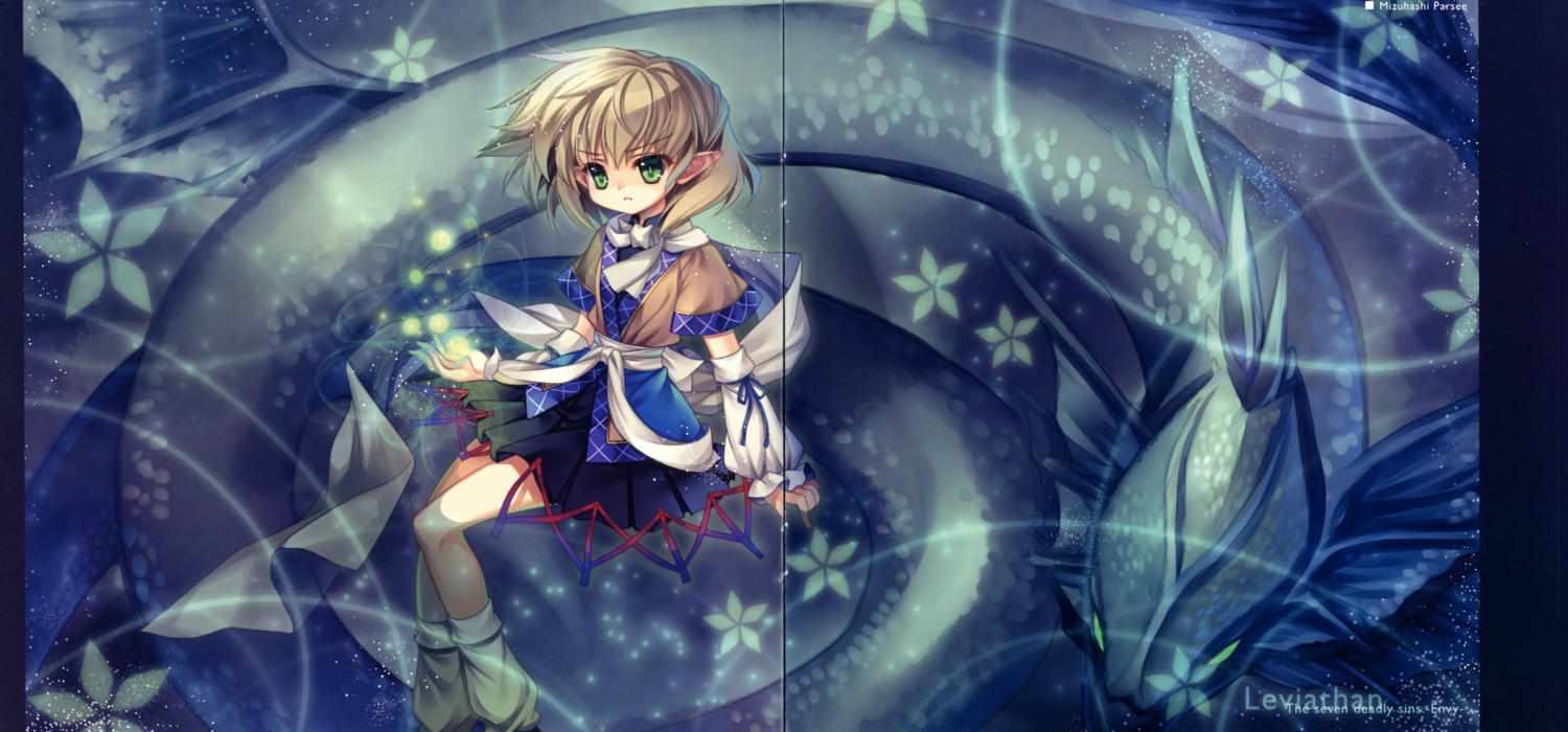 capura_lin gap mizuhashi_parsee touhou