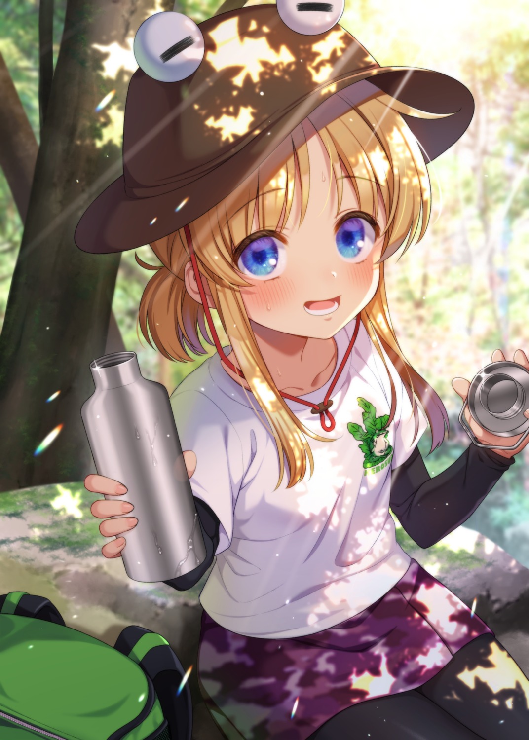 moriya_suwako nora_wanko pantyhose touhou