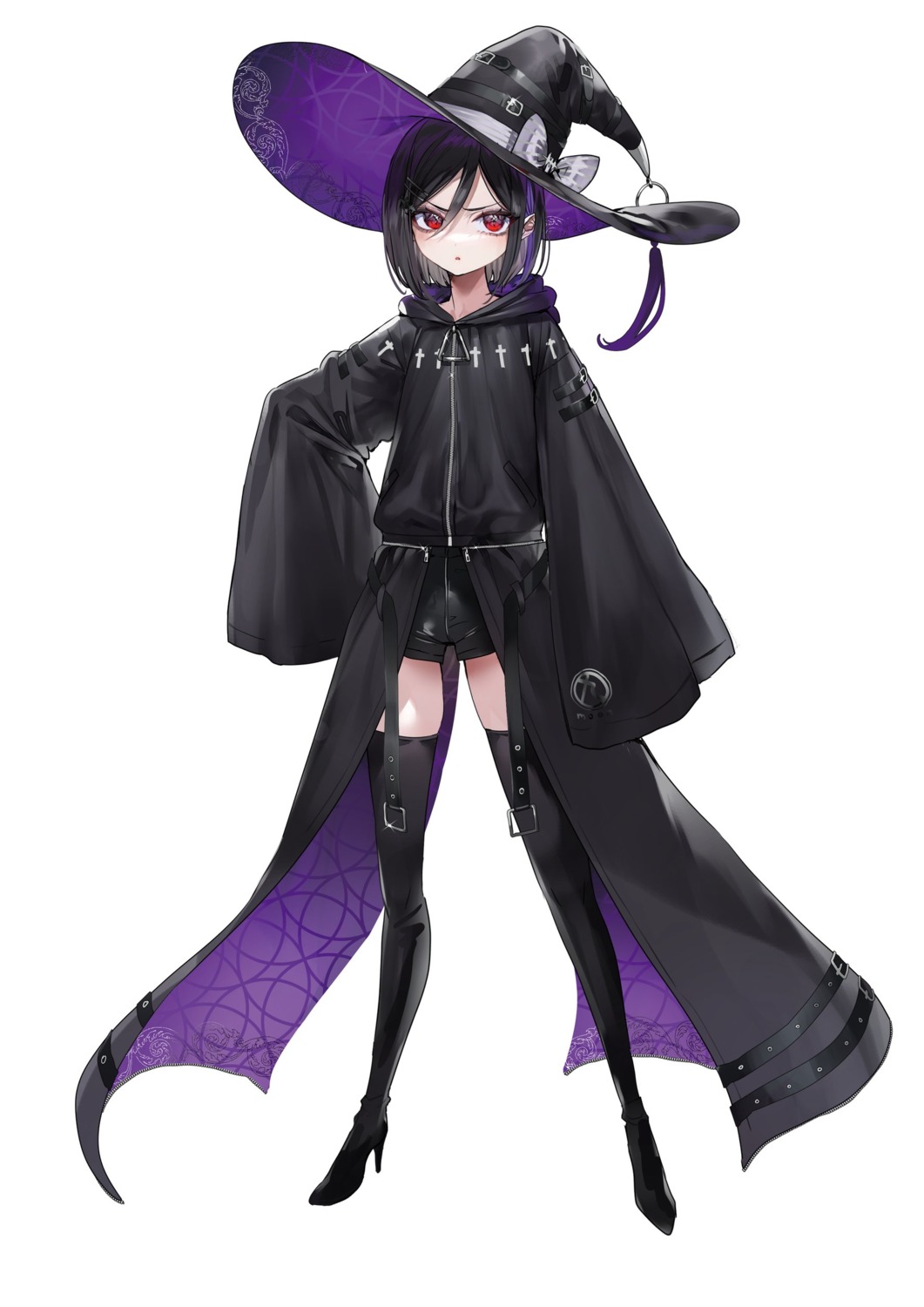 heels nekometaru shibou_yuugi_de_meshi_o_kuu shion_(shibou_yuugi) thighhighs witch