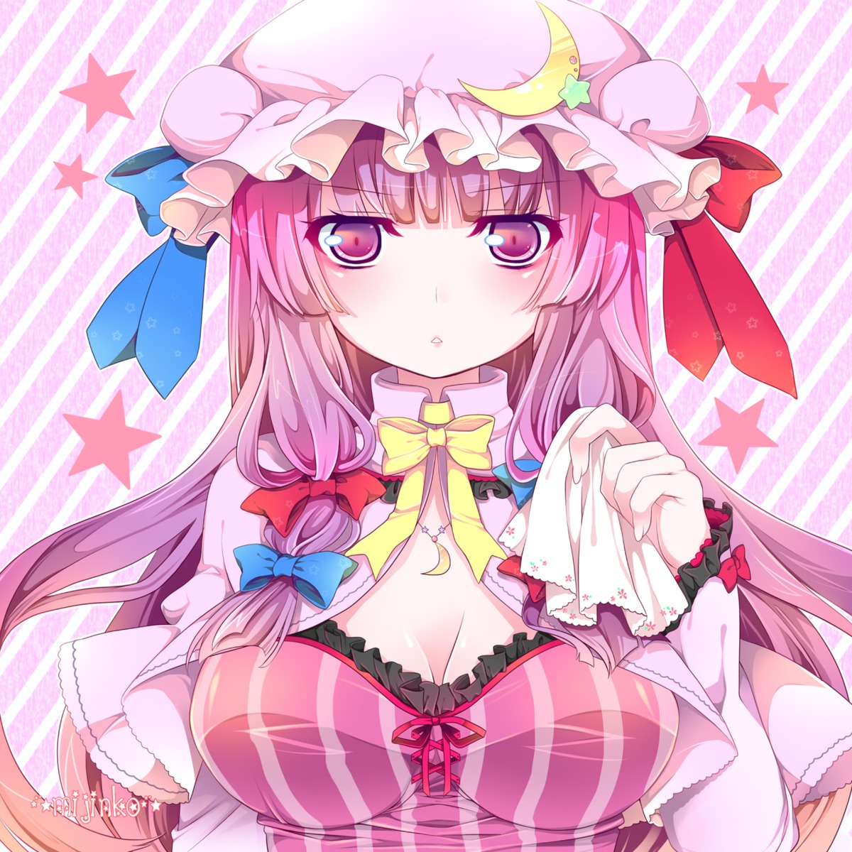 patchouli_knowledge shino_(mijinko) touhou