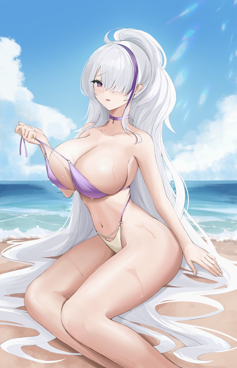 azur_lane bikini swimsuits tio_(005) undressing unzen_(azur_lane)