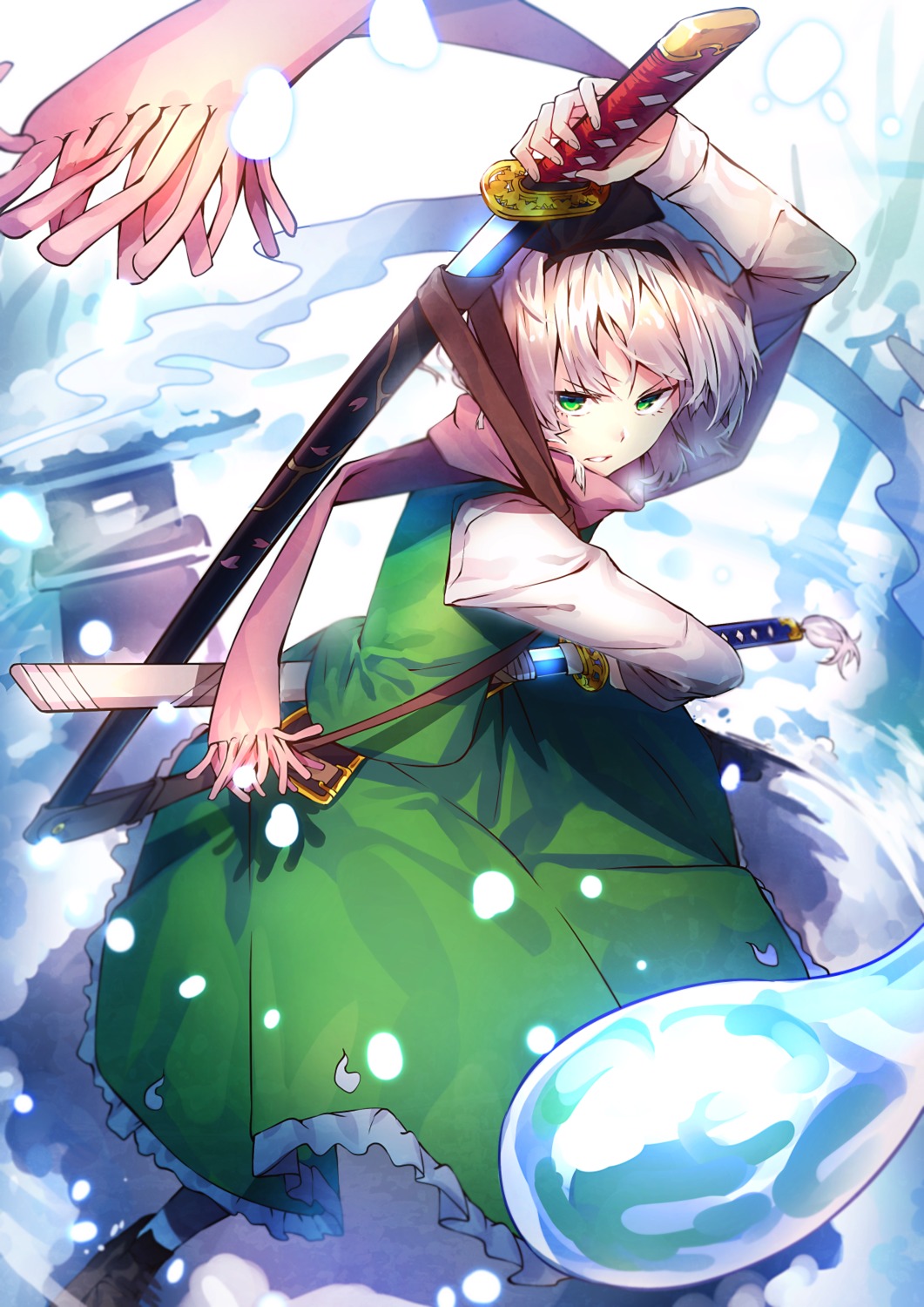 konpaku_youmu sword touhou u_u_zan