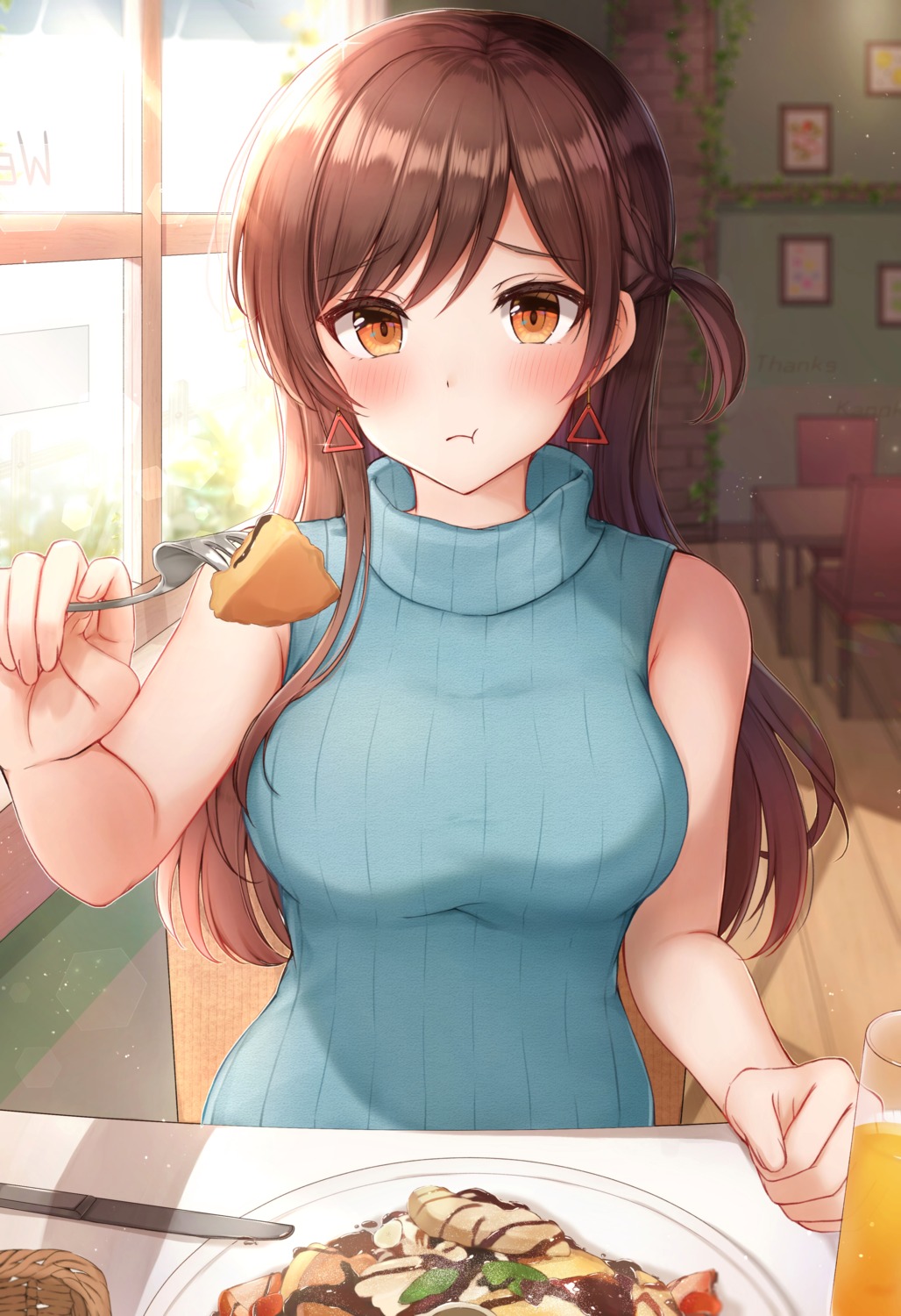 ichinose_chizuru kanojo_okarishimasu sweater yukiunag1