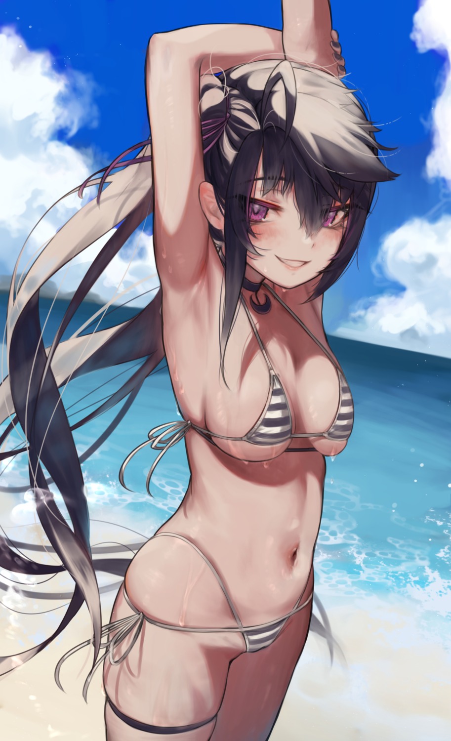 artist_revision bikini garter priite_hari_(torriet) swimsuits torriet wet