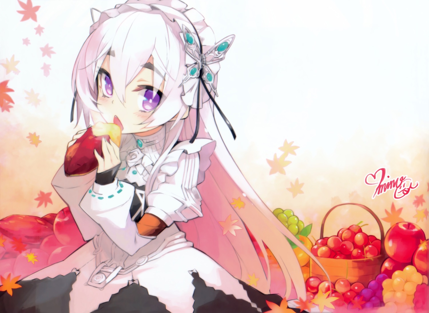 chaika_trabant dress gothic_lolita hitsugi_no_chaika lolita_fashion minoa