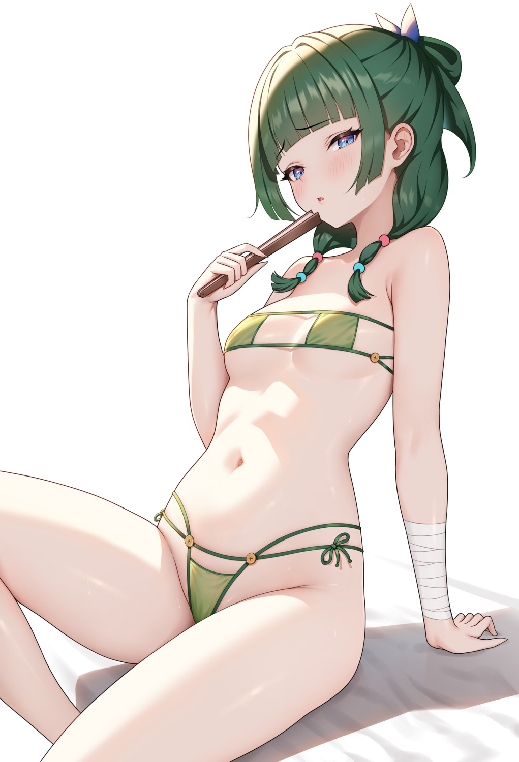 bandages bikini kusuriya_no_hitorigoto maomao_(kusuriya_no_hitorigoto) secon swimsuits thong