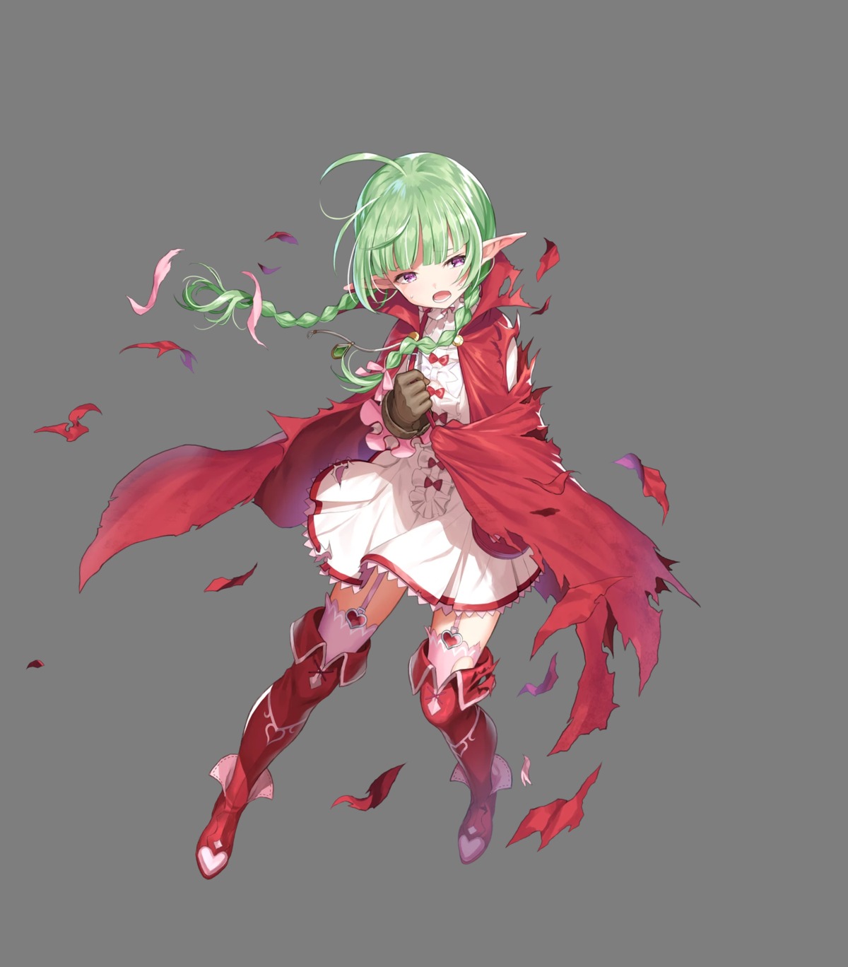 dress fire_emblem fire_emblem_heroes fire_emblem_kakusei kousei_horiguchi nah nintendo pointy_ears stockings thighhighs torn_clothes transparent_png